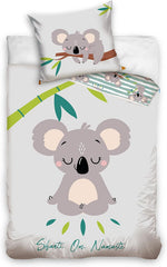 Lenjerie de pat copii si adolescenti, unisex, Ursulet Koala, bumbac Lenjerie de pat - copii Naty Shop Default Title