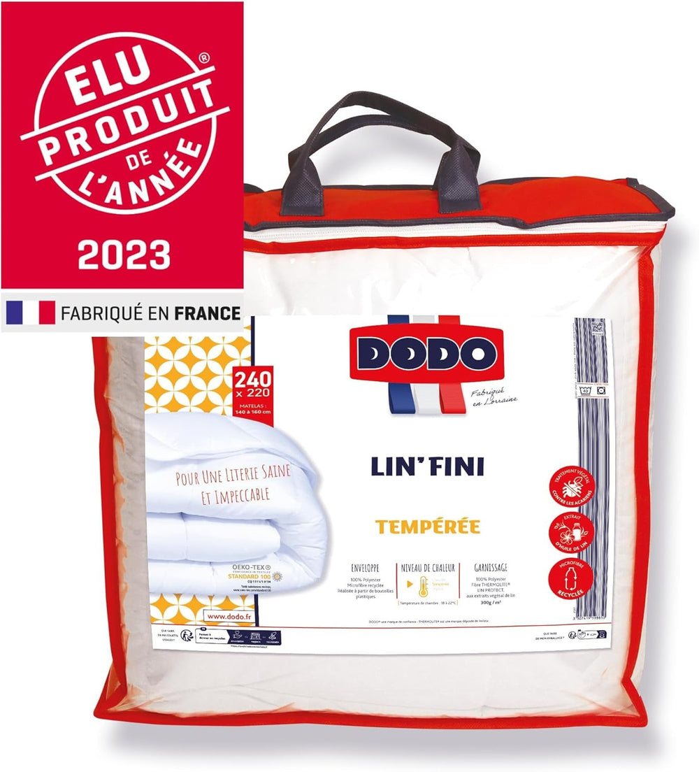 DODO | Elu Produsul Anului 2023 L Cuvertură, 220 X 240 Cm, Pentru pat dublu, Foarte moale, Reciclat, Lavabil la mașină la 40 °C Plapumi si pilote Naty Shop