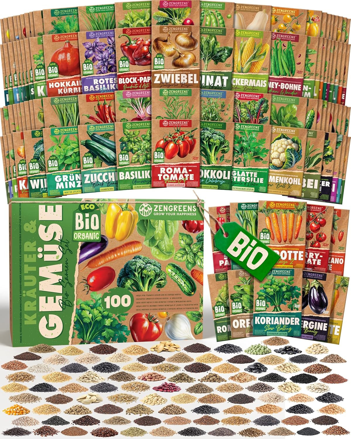 Semințe de roșii organice într-un set de 10 - 10 semințe de roșii pentru cultivare ușoară în grădină, balcon sau strat înălțat - semințe de plante - răsaduri