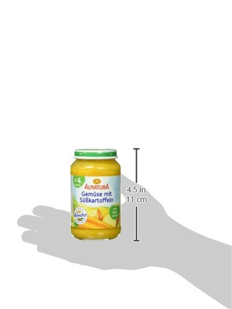 Legume bio cu cartofi dulci, după 4 luni, 190g