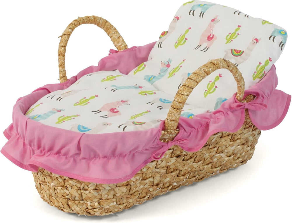 Bayer Chic 2000 233 08 Puppentragetasche 45 cm, Lama, pink