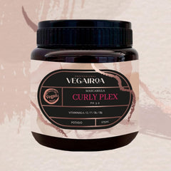 VEGAIROA - Curly Plex Mask - Mască pentru bucle definite fără frizz - Îngrijire hidratantă profundă - Pentru păr creț sau ondulat - Produs profesional vegan de coafură - 300ml Masca de par Naty Shop