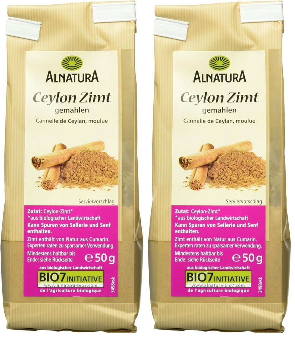 Bio Ceylond Zimt gemahlen, 50g