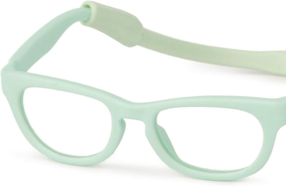 Miniland Dolls Brille für 38cm Puppen, türkis