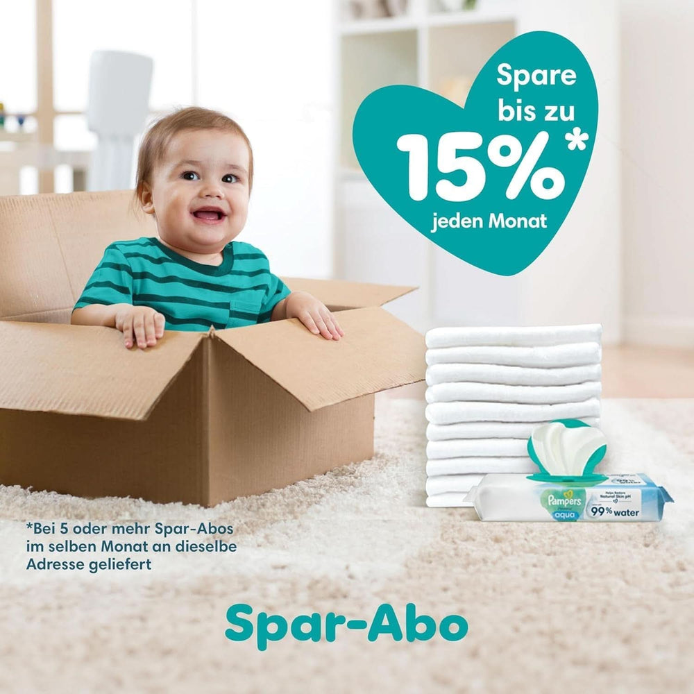Pampers Harmonie New Baby Feuchttücher 24 Packungen Mit Jeweils 46 Feuchttüchern - 1104 Feuchttücher, Die Helfen, Den Natürlichen Ph-Wert Der Haut Wiederherzustellen Naty Shop