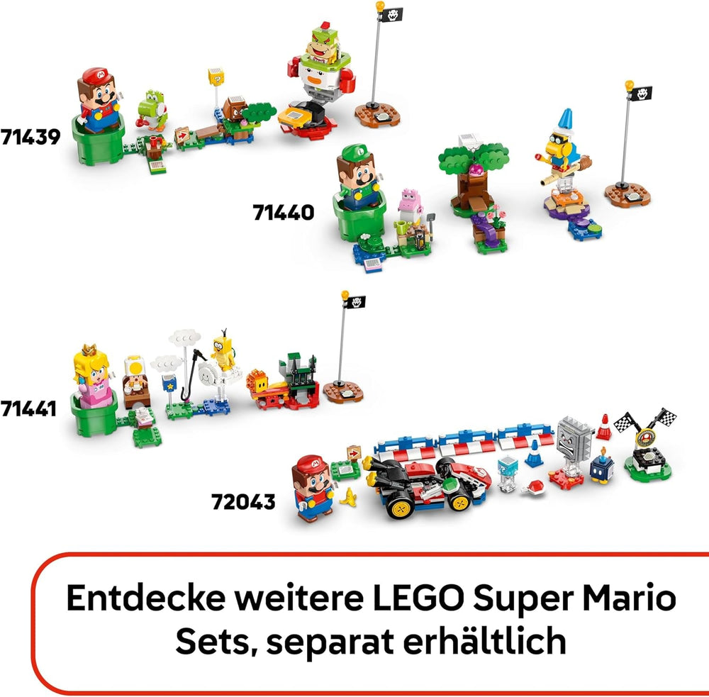 LEGO Super Mario Captain Toad-Camp- Interaktives Spielzeug mit 3 Figuren - Gumba, Zelt & einstürzender Brücke - Kinder Mitbringsel - Spielset - Gamer Geschenk für Jungen & Mädchen ab 6 Jahren - 72040