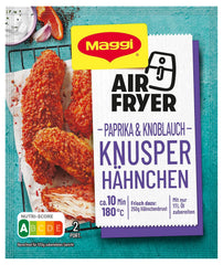 MAGGI Airfryer Knusper Hähnchen - Paprika & Knoblauch, 1er Pack (1 x 39g)