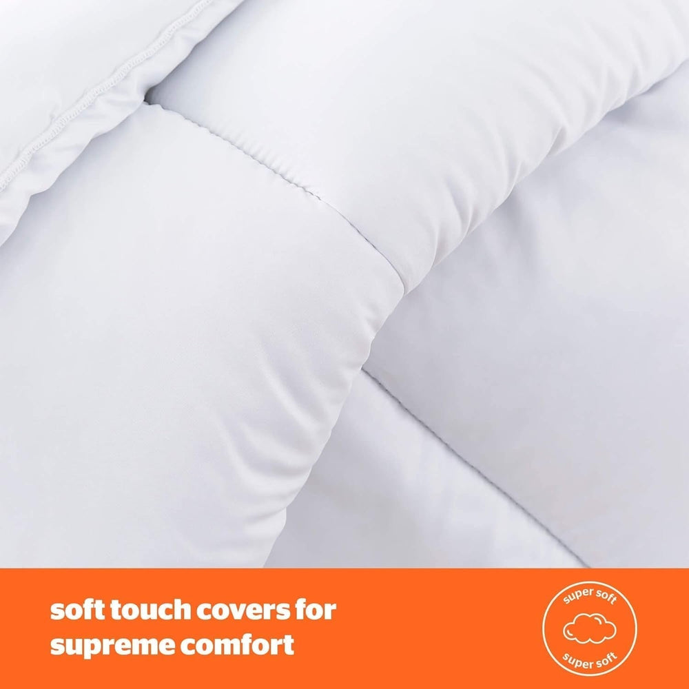 Silentnight so Snug 534222GE Plapumă pentru pat King Size, 15 Tog, caldă, confortabilă, groasă, hipoalergenică și lavabilă la mașină, albă, pat King Size Plapumi si pilote Naty Shop