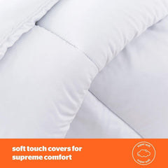 Silentnight so Snug 534222GE Plapumă pentru pat King Size, 15 Tog, caldă, confortabilă, groasă, hipoalergenică și lavabilă la mașină, albă, pat King Size Plapumi si pilote Naty Shop
