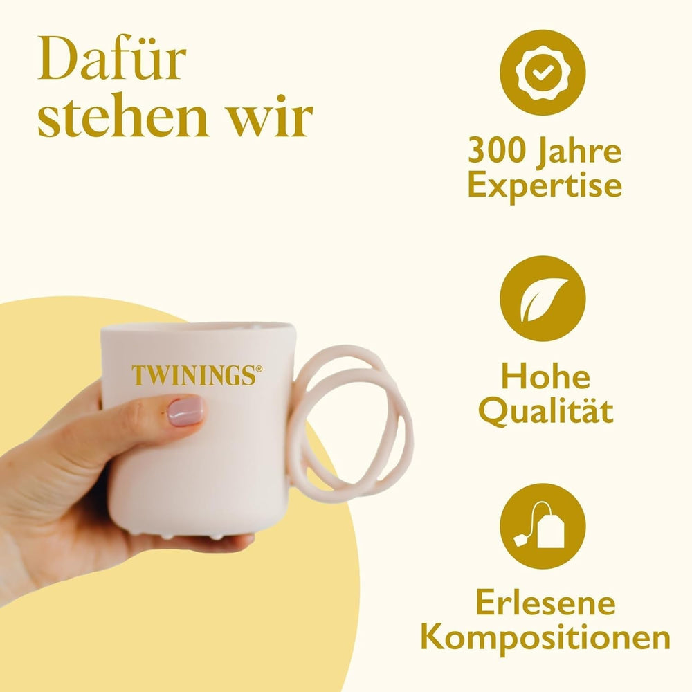 Ceai negru Twinings LADY GREY vrac în cutie de ceai – ceai negru, amestec de soiuri de ceai chinezesc cu coajă de portocală și lămâie, completat cu aromă de bergamotă (200 g)