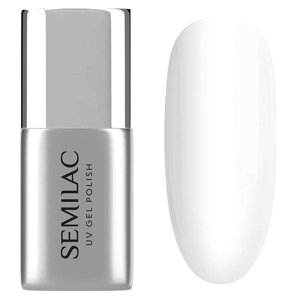 Bază de ojă UV Semilac Pure&Clean 7 ml – Bază hibridă autonivelantă pentru unghii sensibile