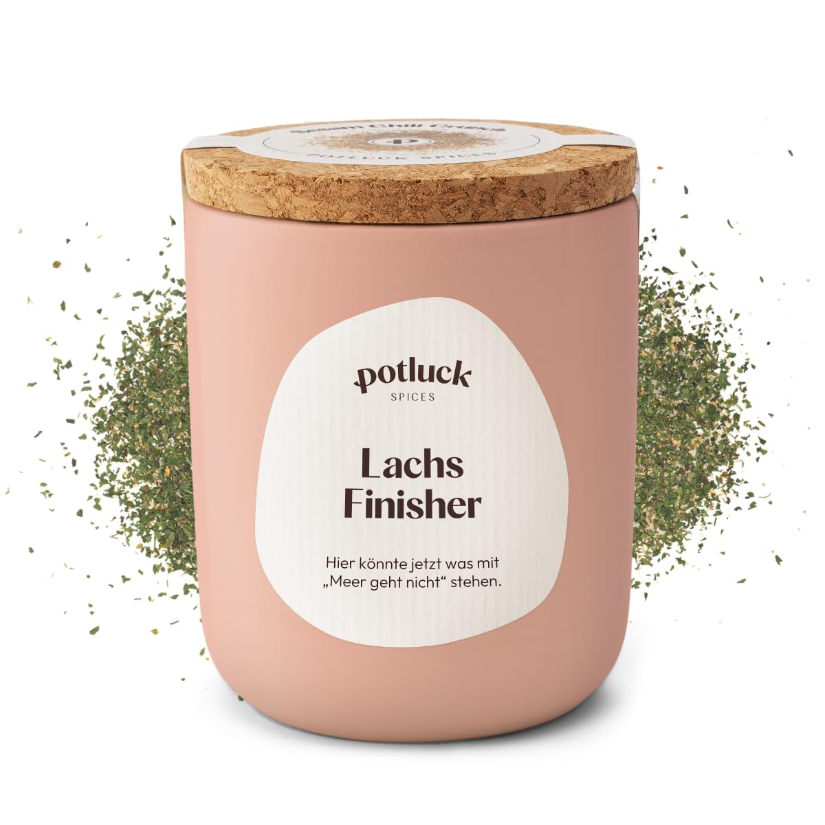 Potluck | Burger Spice | Würzmischung im Keramiktopf | 100g | Vegan, glutenfrei und mit natürlichen Inhaltsstoffen