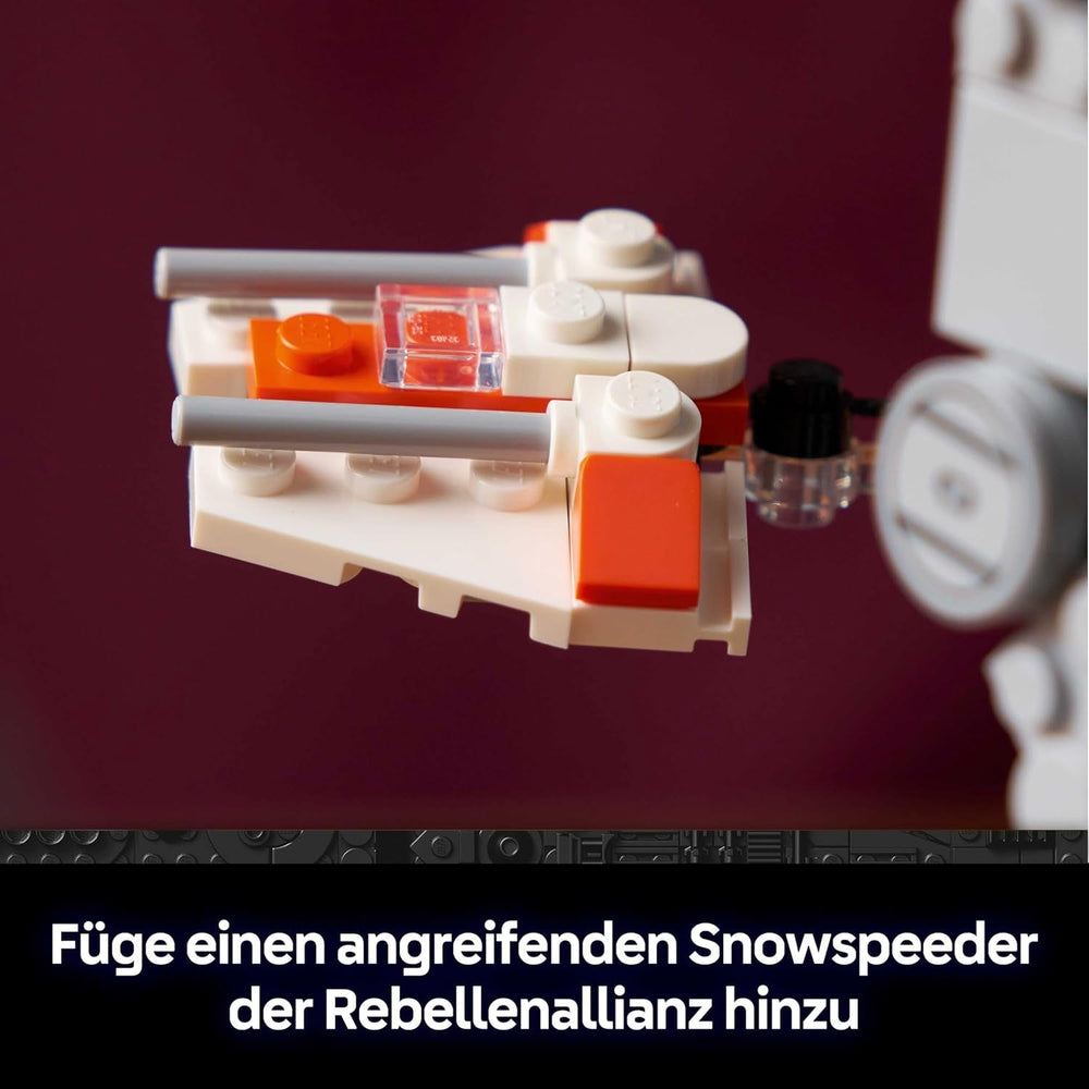 LEGO Star Wars 75440 AT-AT - Modellbau Set für Erwachsene - Mit Snowspeeder, Ständer & Namensschild - DIY Deko fürs Regal - Geschenk zum Vatertag für Fans von Das Imperium schlägt zurück