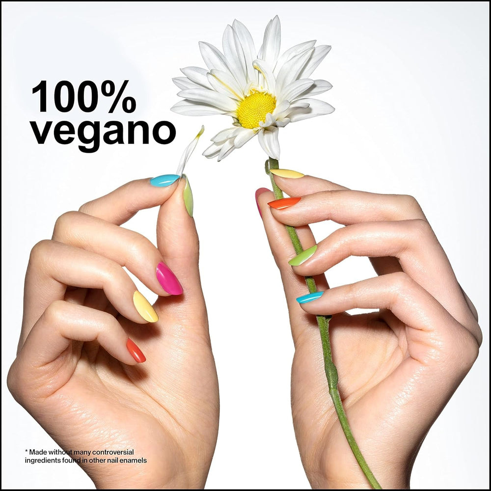 Oja Revlon Ultra HD Snap, formulă vegană de lungă durată, uscare rapidă și aplicare într-un singur strat, acoperire completă, culoare (8 ml) Hot Stuff (007), unisex