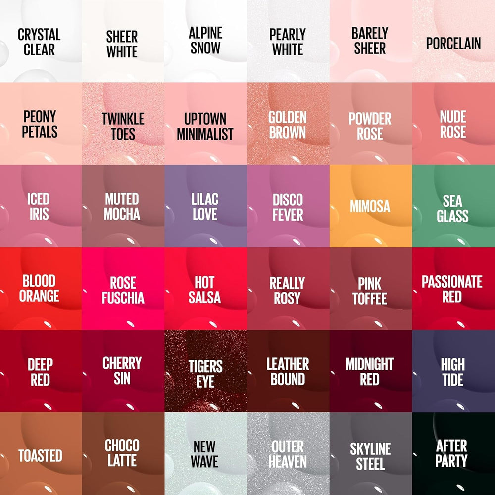 Maybelline New York – Oja colorată, de lungă durată – culori intense și pigmentate – Întărește unghiile deteriorate – Superstay Ink Bonder – Nuanță: Blood Orange 493 – 12 ml