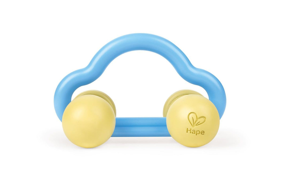 Mașină de jucărie Hape Roll & Rattle, jucărie pentru copii Jucarii Bebe Naty Shop Titlu implicit