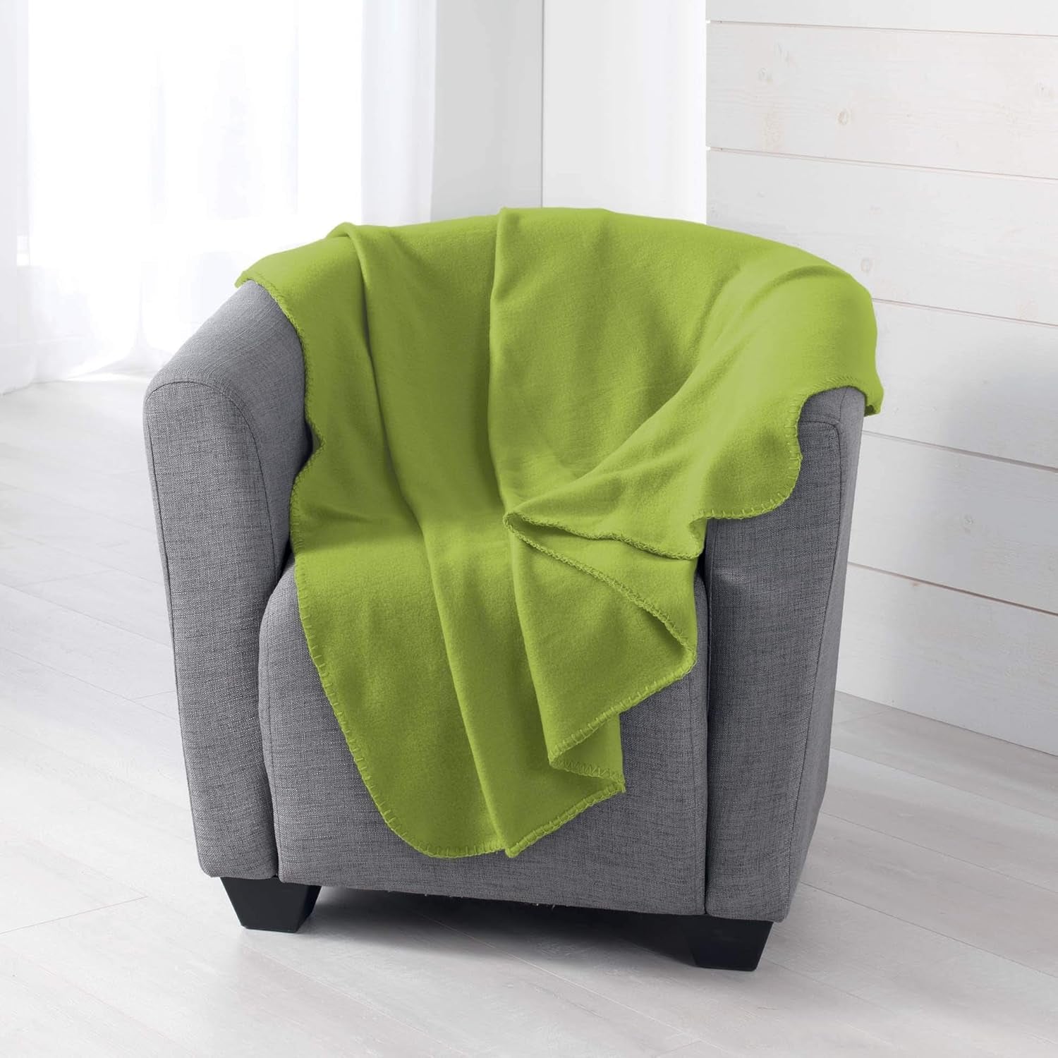 Douceur D'Intérieur, Milou pătură fleece antic roz, 125 X 150 Cm Paturi si Cuverturi Douceur d'IntÃ©rieur Olive 125 X 150 Cm