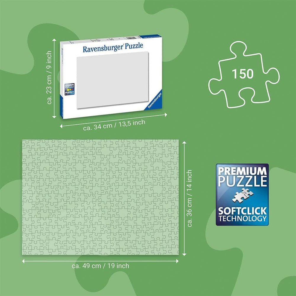 Ravensburger puzzle pentru copii - 10016 În spațiu - Puzzle spațial pentru copii cu vârsta de peste 7 ani, cu 150 de piese în format XXL Puzzle Naty Shop