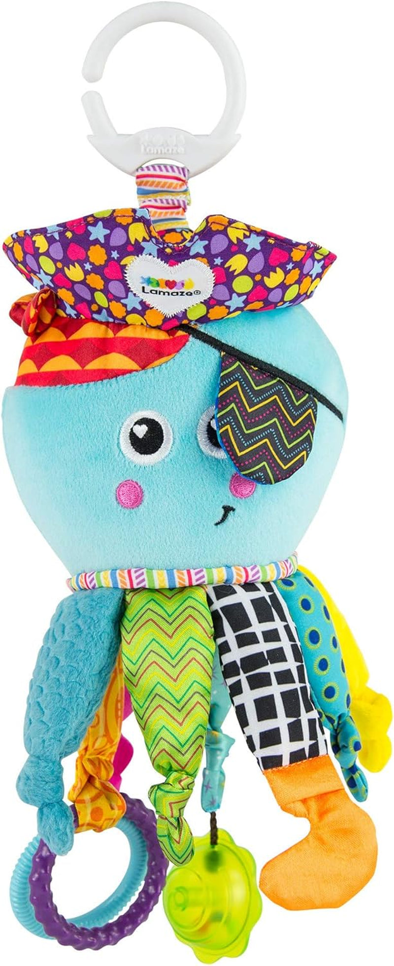 Jucărie Lamaze pentru copii Căpitanul Calamari, caracatița pirat Clip & Go, jucărie de înaltă calitate pentru copii mici & jucărie pentru copii Diego, dragonul zburător Clip & Go, jucărie de înaltă calitate pentru copii mici Jucarii Bebe Naty Shop