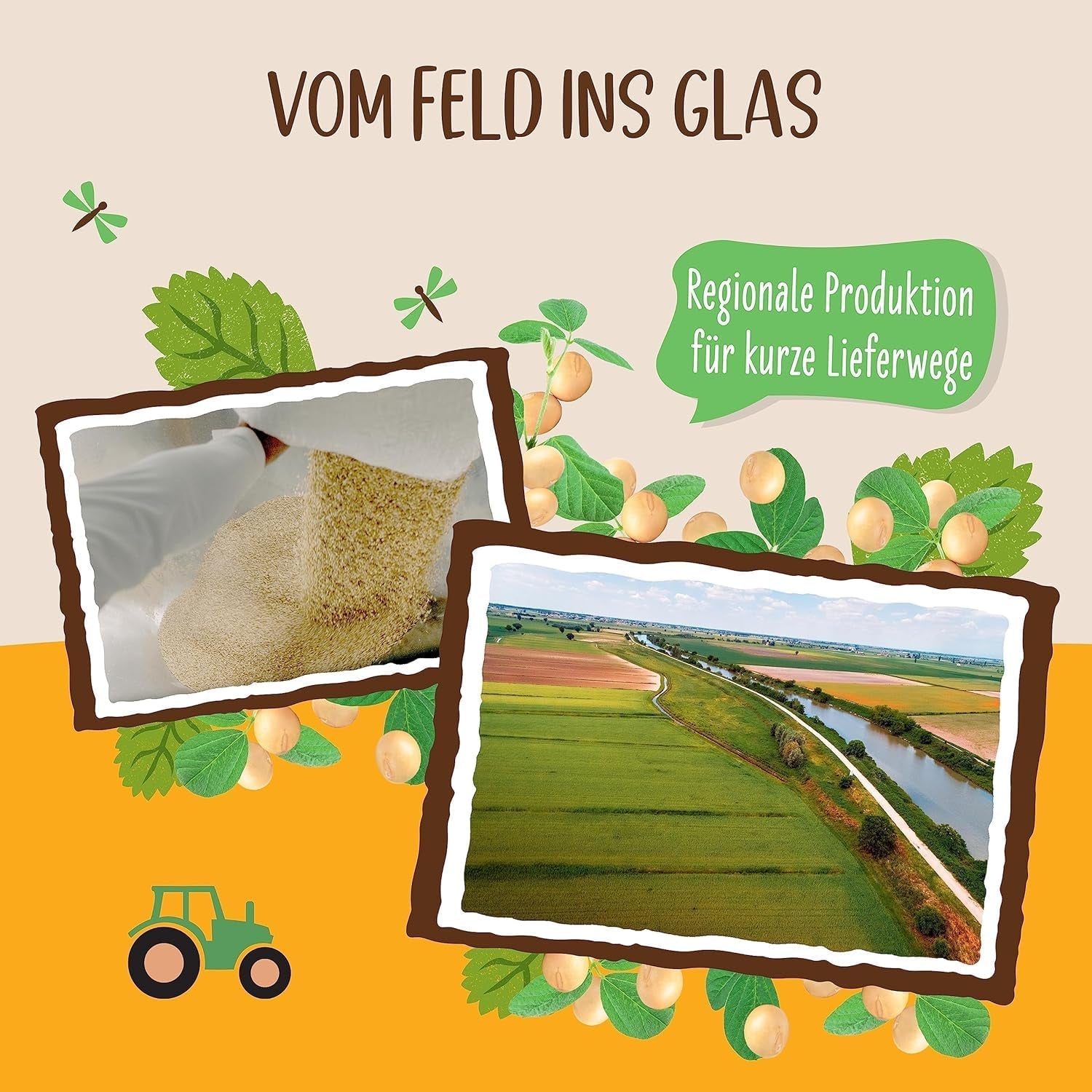 Allos Bio Sojadrink ohne Zucker | Milchalternative aus Soja | Soja Drink | Drink auf Pflanzenbasis | veganer Drink | ohne zugesetzten Zucker | vegan | laktosefrei | 1 Liter (6 Stück)