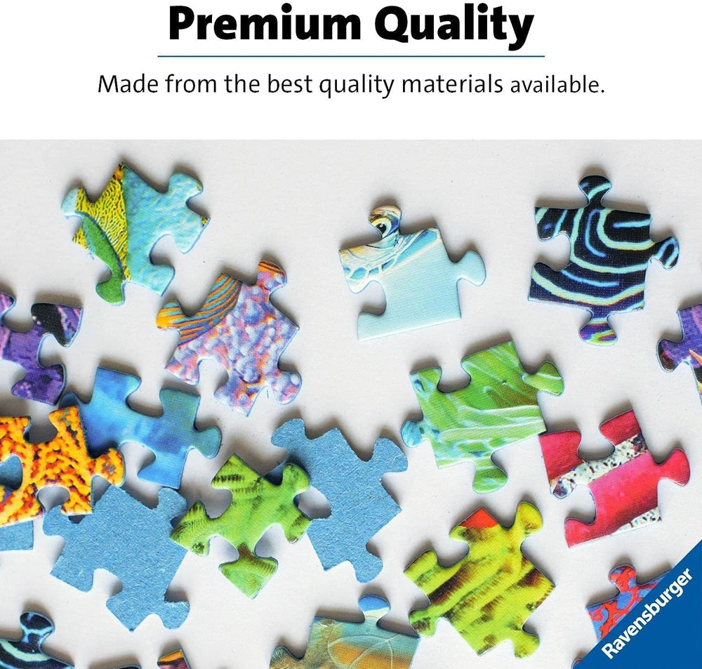 Ravensburger puzzle pentru copii - 12895 Paradisul delfinilor - Puzzle pentru copii de peste 9 ani, cu 300 de piese în format XXL Puzzle Naty Shop