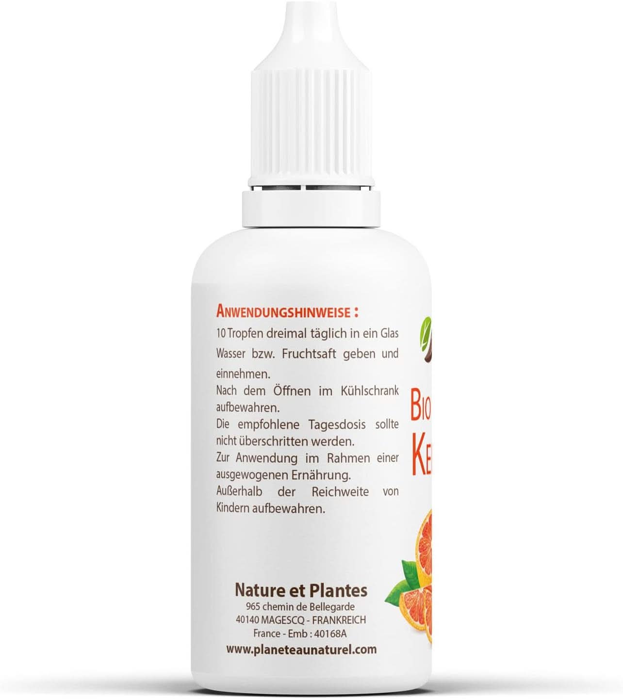 Extract organic de semințe de grepfrut 50 ml - fără alcool Arome Naty Shop