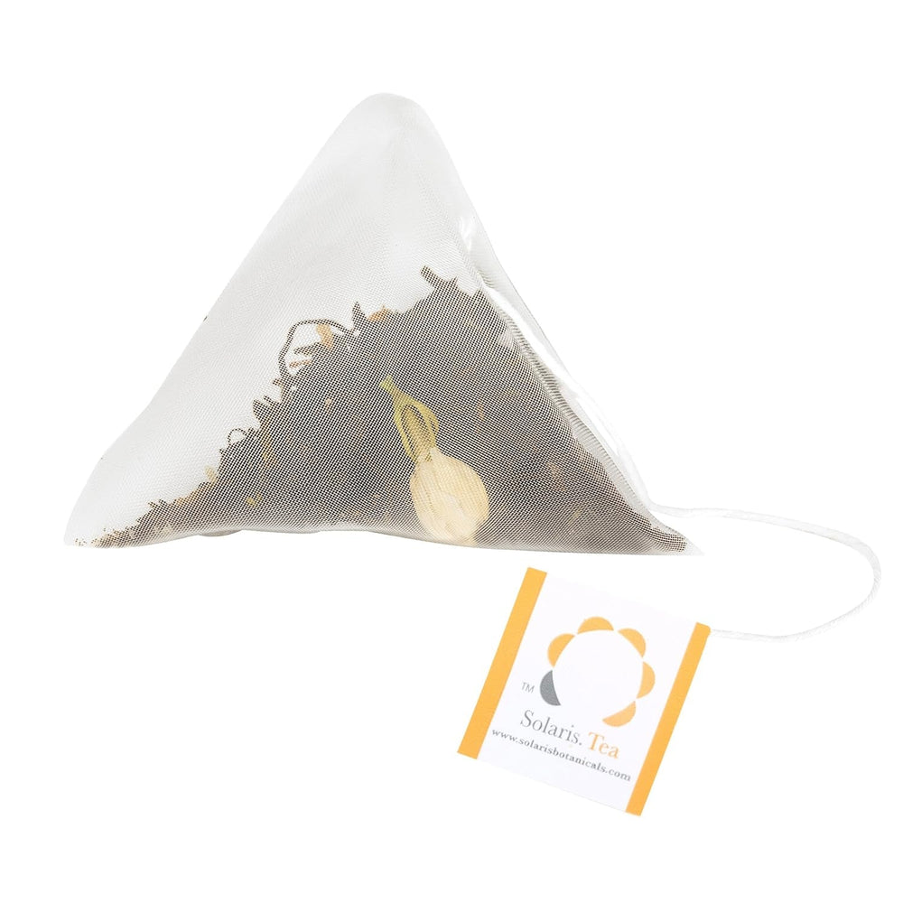 Ceai verde cu iasomie organic, 15 pliculețe de ceai din mătase, pachet de 1 (1 x 30 g)