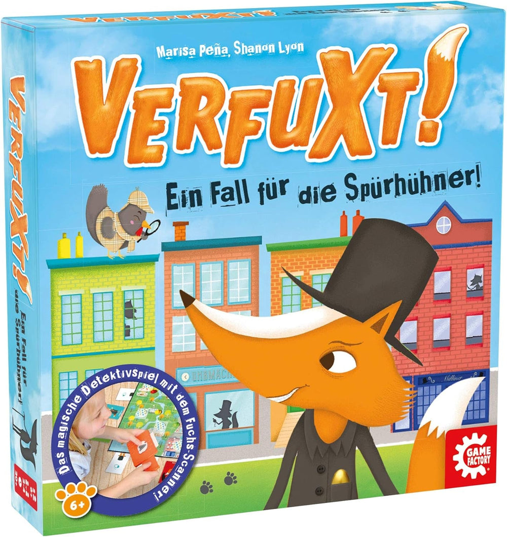 Game Factory 646255 Verfuxt, Joc de detectivi pentru copii cu vârsta de 6 ani și peste, Joc pentru copii