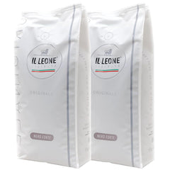 Espresso - Boabe de cafea Nero Forte - Compatibile cu aparatele de cafea și espressoarele - Boabe Arabica prăjite închis la culoare - 2 kg