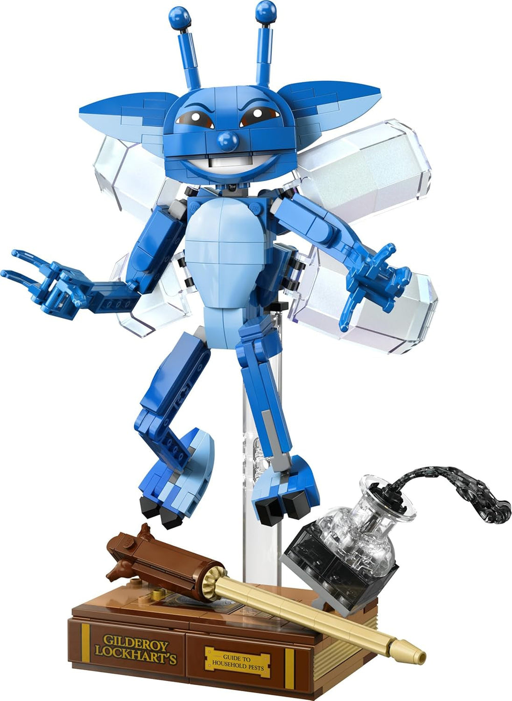 LEGO Harry Potter Wichtel - Dekofigur für Schlafzimmer oder Schreibtisch mit Gilderoy Lockharts Buch und Zauberstab - Merchandising -Geburtstagsgeschenk für Mädchen und Jungen ab 8 Jahren - 76461