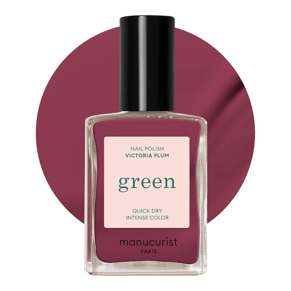 Manucurist Green - Oja Rosy Beige Shell Beige - Oja cu Uscare Rapidă - DIY Nails - Vegană 12-Free - Pe Bază de Plante - Oja - Fabricată în Franța