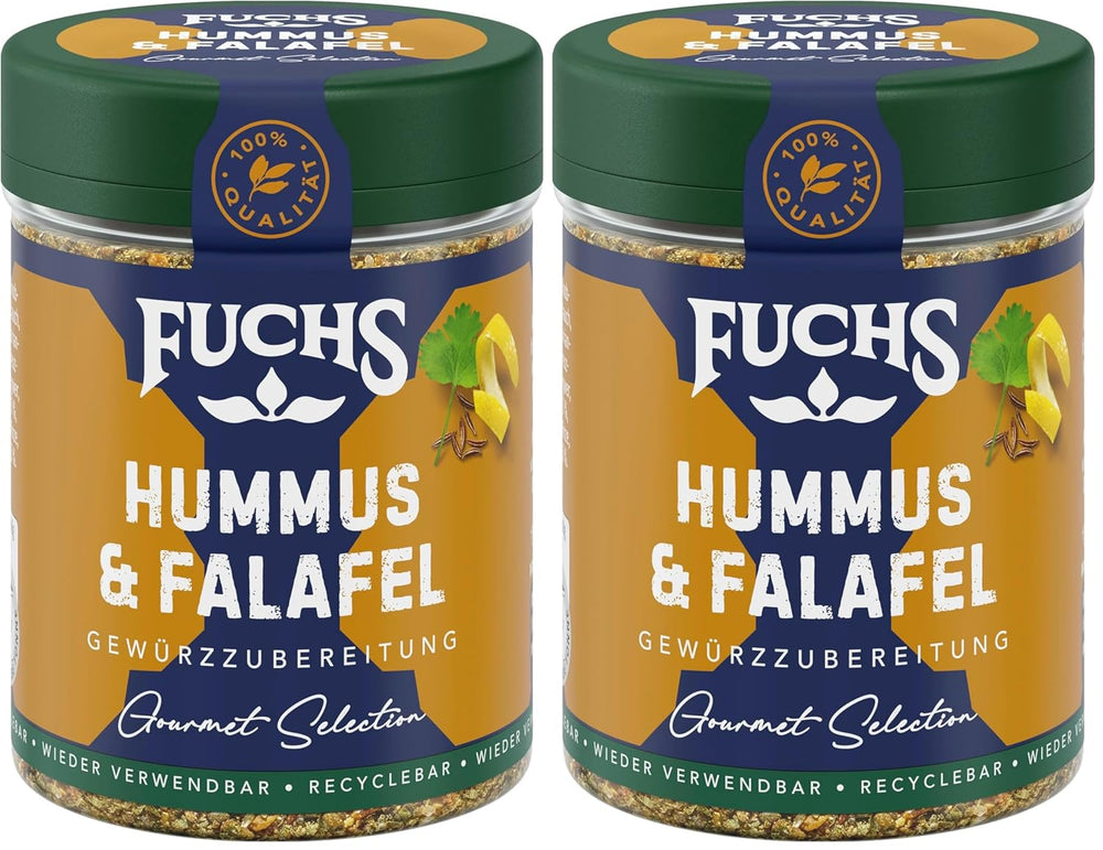 Fuchs Spices Gourmet Selection Middle East/Africa – Mix de condimente pentru couscous și bulgur, mix de condimente reîncărcabil, pentru asezonarea mâncărurilor cu bulgur, vegan, 55 g