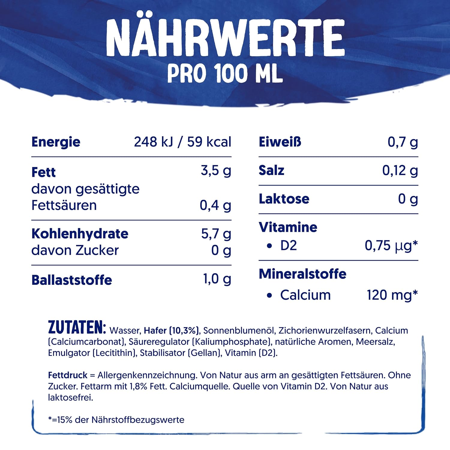 Alpro This is Not Milk 3,5 Prozent – Vegan und milchfrei – Von Natur aus laktosefrei – Reich an Ballaststoffen, Calcium und Vitaminen – 8 x 1 L – Haltbar