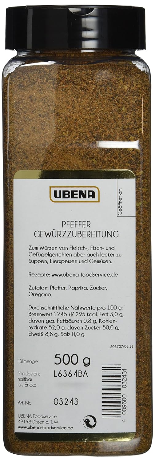 Ubena Piper Condimentat 500 g - Prospețime și Calitate