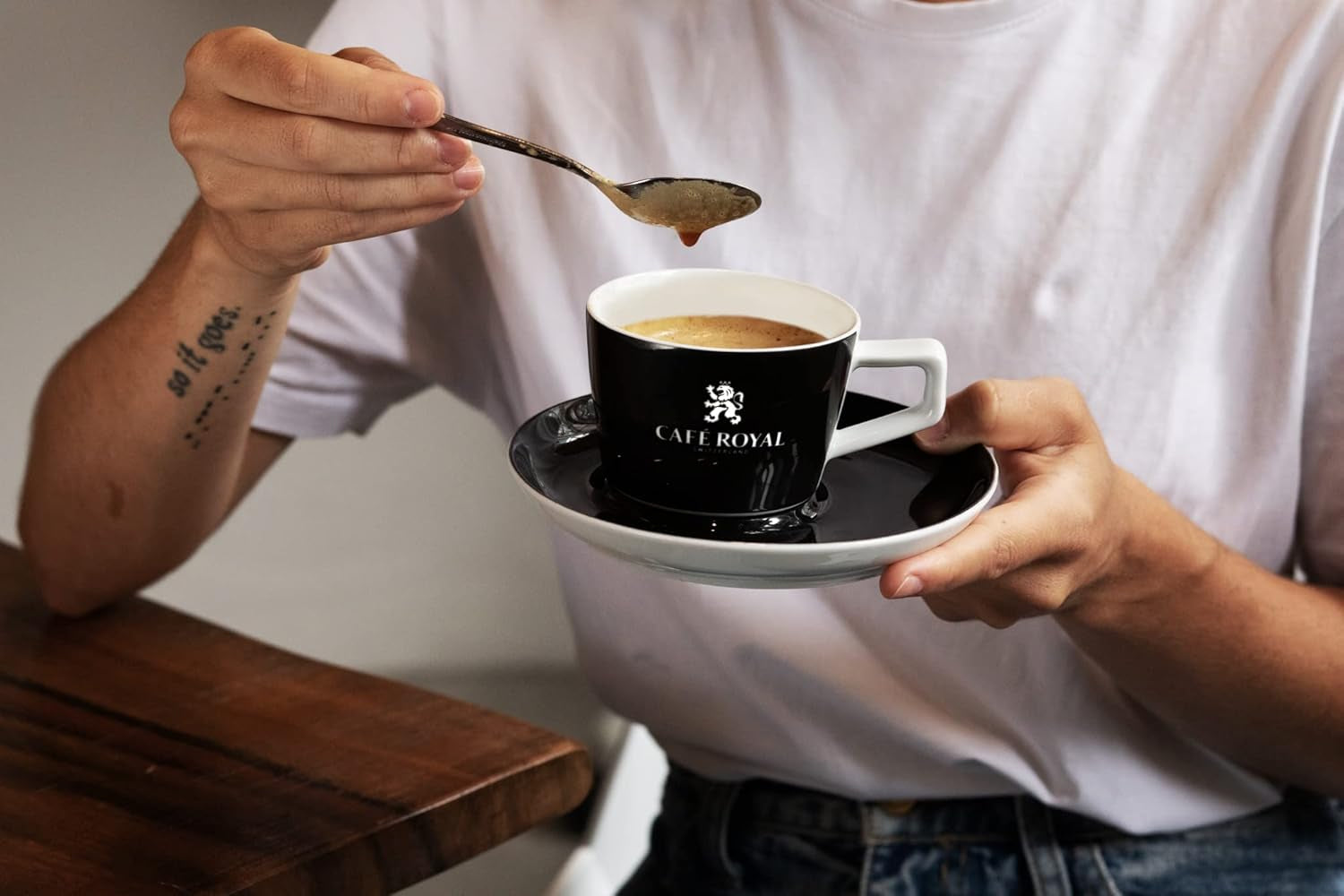 Café Royal Ristretto 36 Kapseln für Nespresso Kaffee Maschine - 9/10 Intensität - UTZ-zertifiziert Kaffeekapseln aus Aluminium (Packung mit 3)