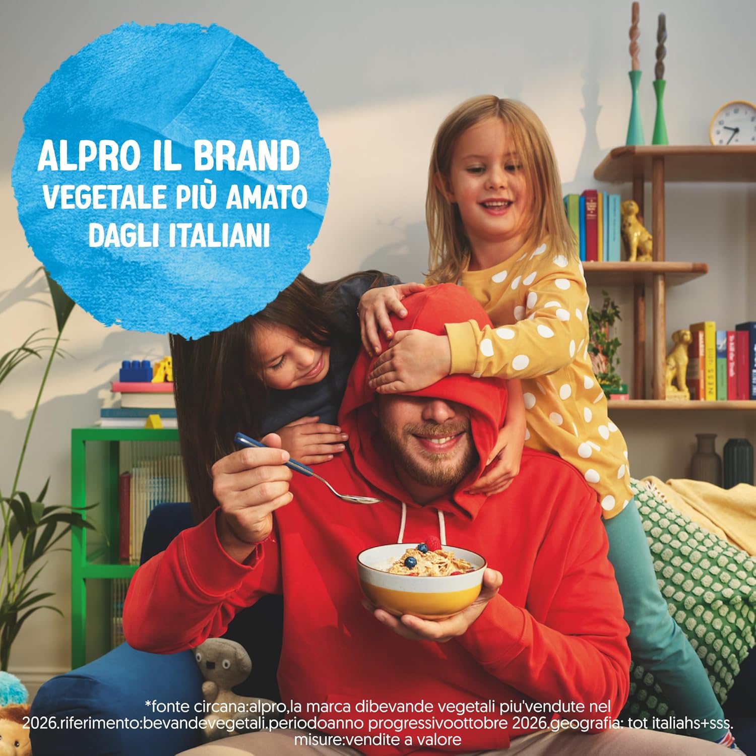 Alpro Soya Drink Natural 12x1L - Lactoză Zero, Fără Gluten