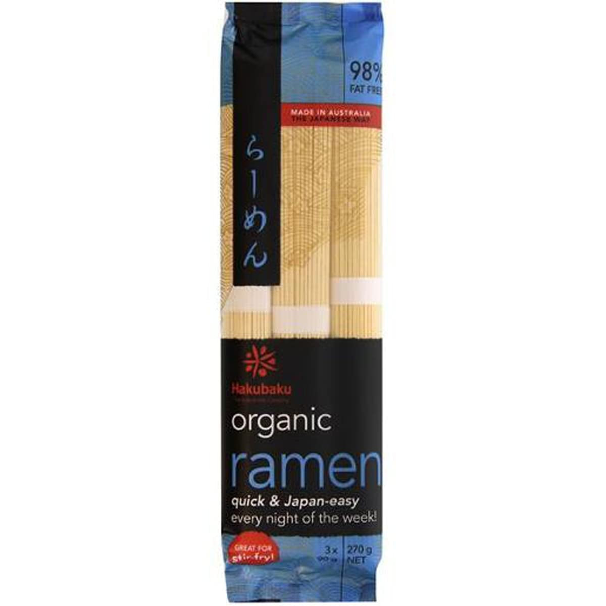 Japanische Bio Ramen Nudeln, 270 g
