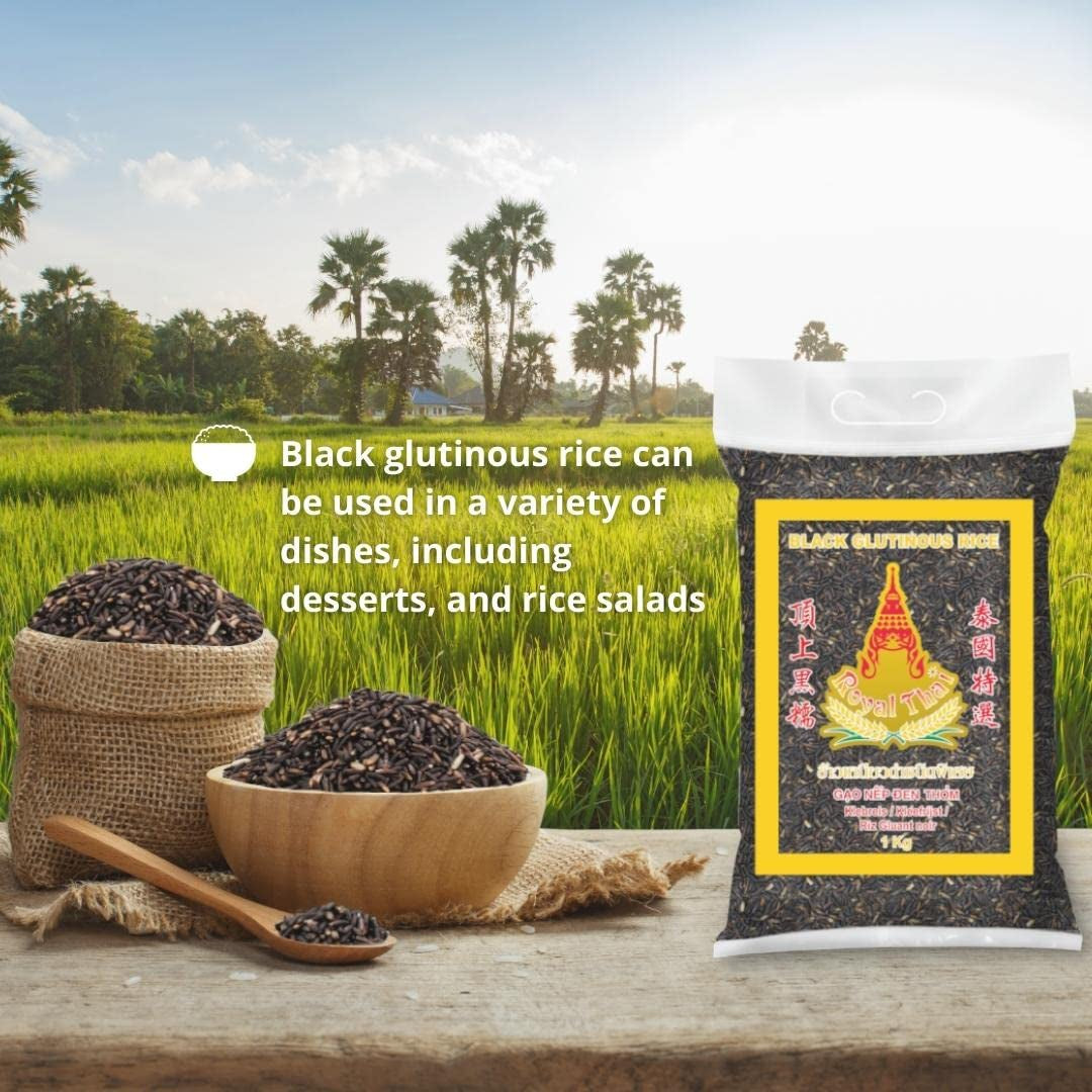 OREZ ROYAL THAI - Orez lipicios negru - 1 x 1 KG