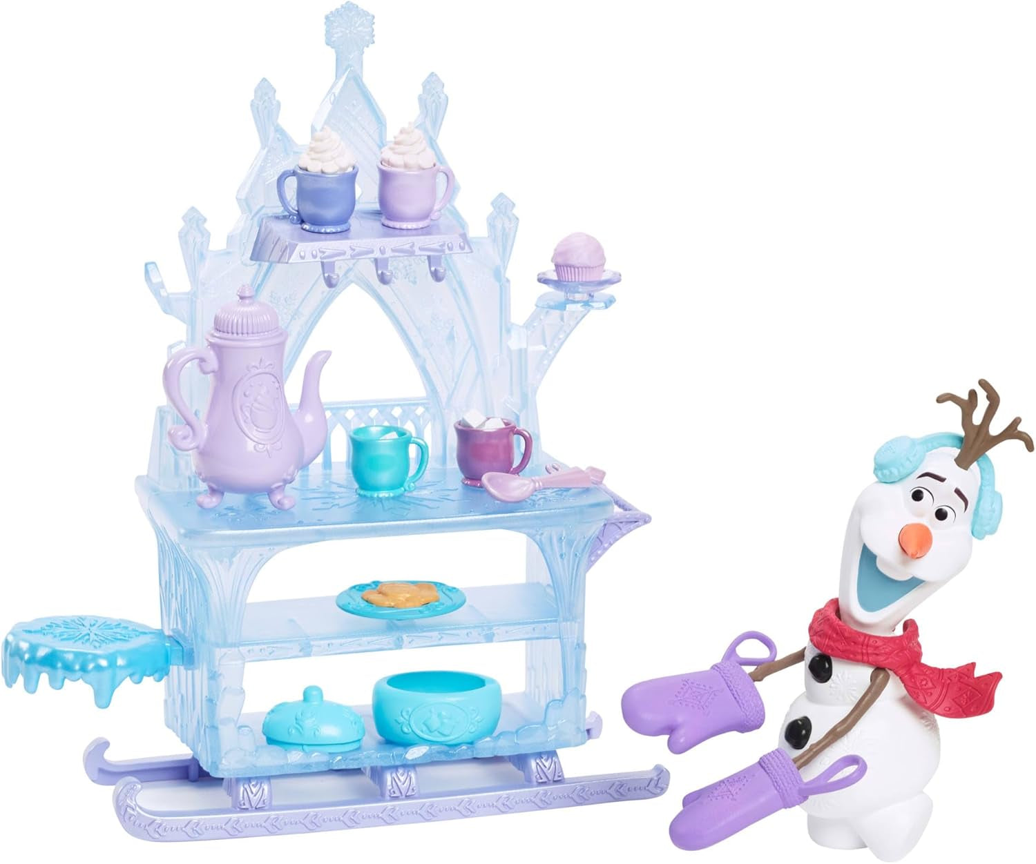 Mattel Disney Die Eiskönigin Elsa Puppe, Die Eiskönigin Puppe, kämmbare blonde Haare, beweglich, ausziehbare Schuhe, Disney Geschenke, Spielzeug ab 3 Jahre, HLW47