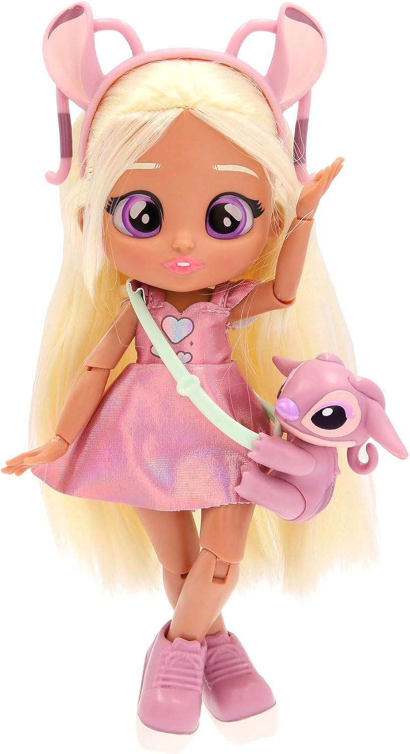 Disney Angel, BFF Fashion Doll im Angel-Outfit zum An- und Ausziehen, inklusive Styling-Accessoires, Spielzeug und Geschenk für Kinder ab 3 Jahren