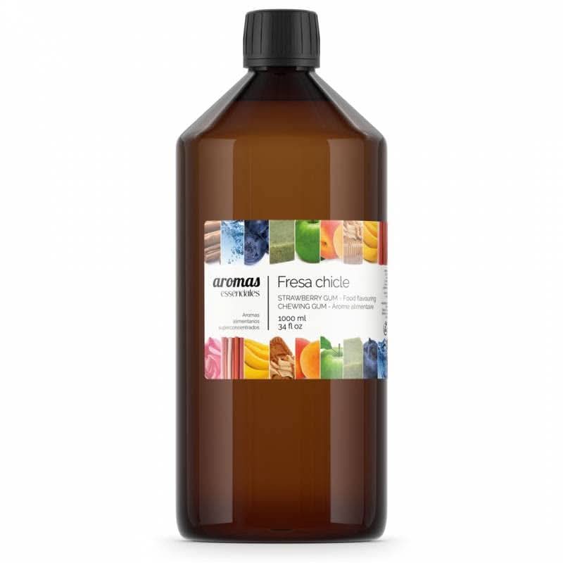 Aroma concentrata cu gust de guma de mestecat si capsuni, 10 ml Arome Naty Shop 1 litru