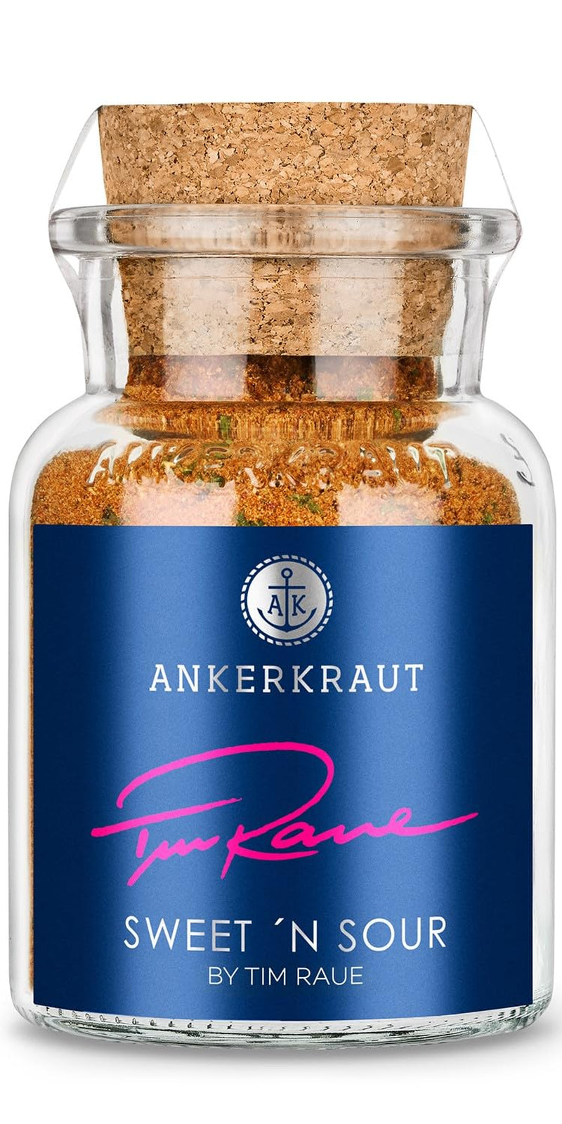Ankerkraut Smoky Fries by Tim Raue, Mischung würzender Zutaten für Pommes Frites, Gourmet Pommes mit Rauch-Aroma, 145 g im Korkenglas