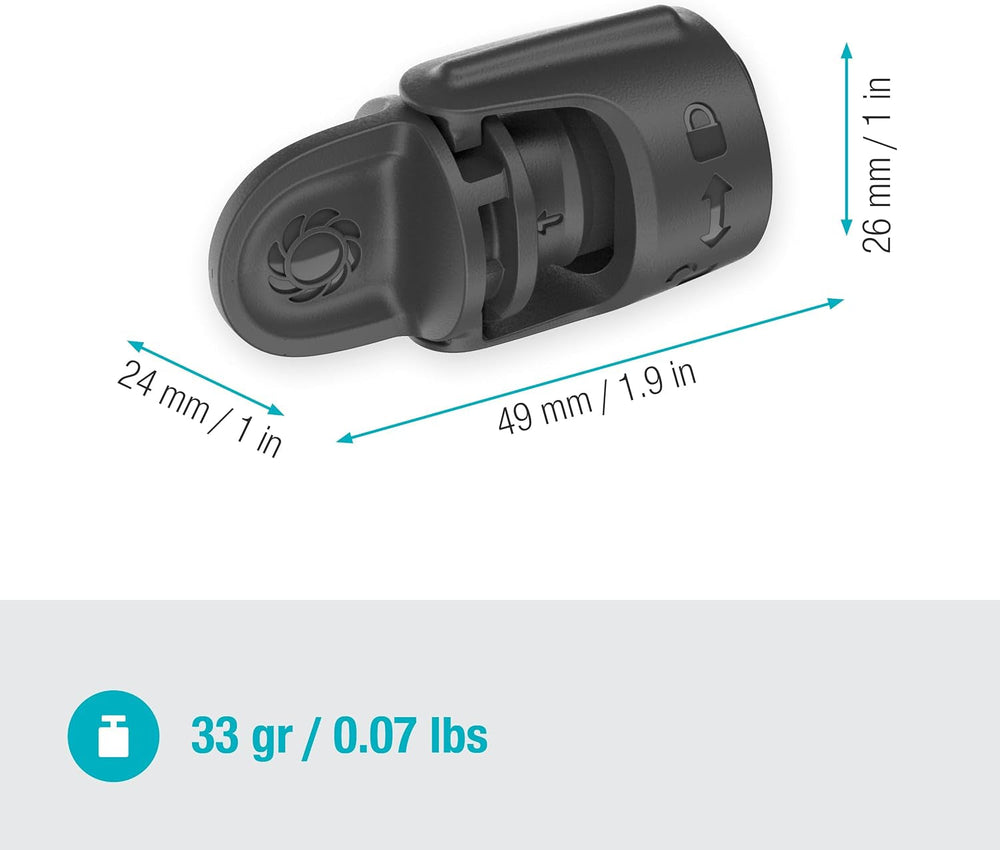 Dop de etanșare Gardena Micro-Drip-System 13 mm (1/2 inch): Închidere practică pentru țevi de 13 mm, Tehnologie de conectare rapidă și ușoară, reutilizabil (13205-20)