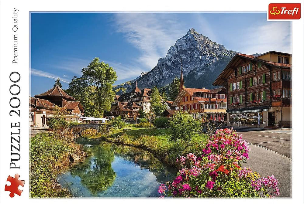 Trefl, Puzzle, Alpii vara, 2000 piese, Calitate premium, Pentru copii cu vârsta de peste 12 ani Puzzle Naty Shop