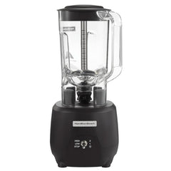 Hamilton Beach Commercial® 908®R Bar Blender, HBB908R-CE, 1 HP, 1.3 L Polycarbonate Container, 2 Speeds, 220-240V, Black Bucatarie Naty Shop