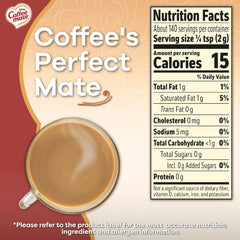 Coffee-Mate Vanilla Caramel, Sugar-Free Powdered Coffee Creamer, Kaffeesahne Pulver - Vanille Karamell - OHNE ZUCKER! aus USA
