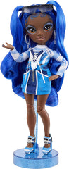 Rainbow High Modepuppe - Coco Vanderbalt - Kobaltblaue Puppe - Inkl. 2 Mix & Match Designer-Outfits und Accessoires - Für Sammler und Kinder von 6-12 Jahren