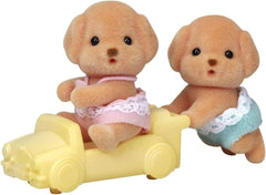 SYLVANIAN Families - Die Zwillinge Pudel – 5425 – Babys