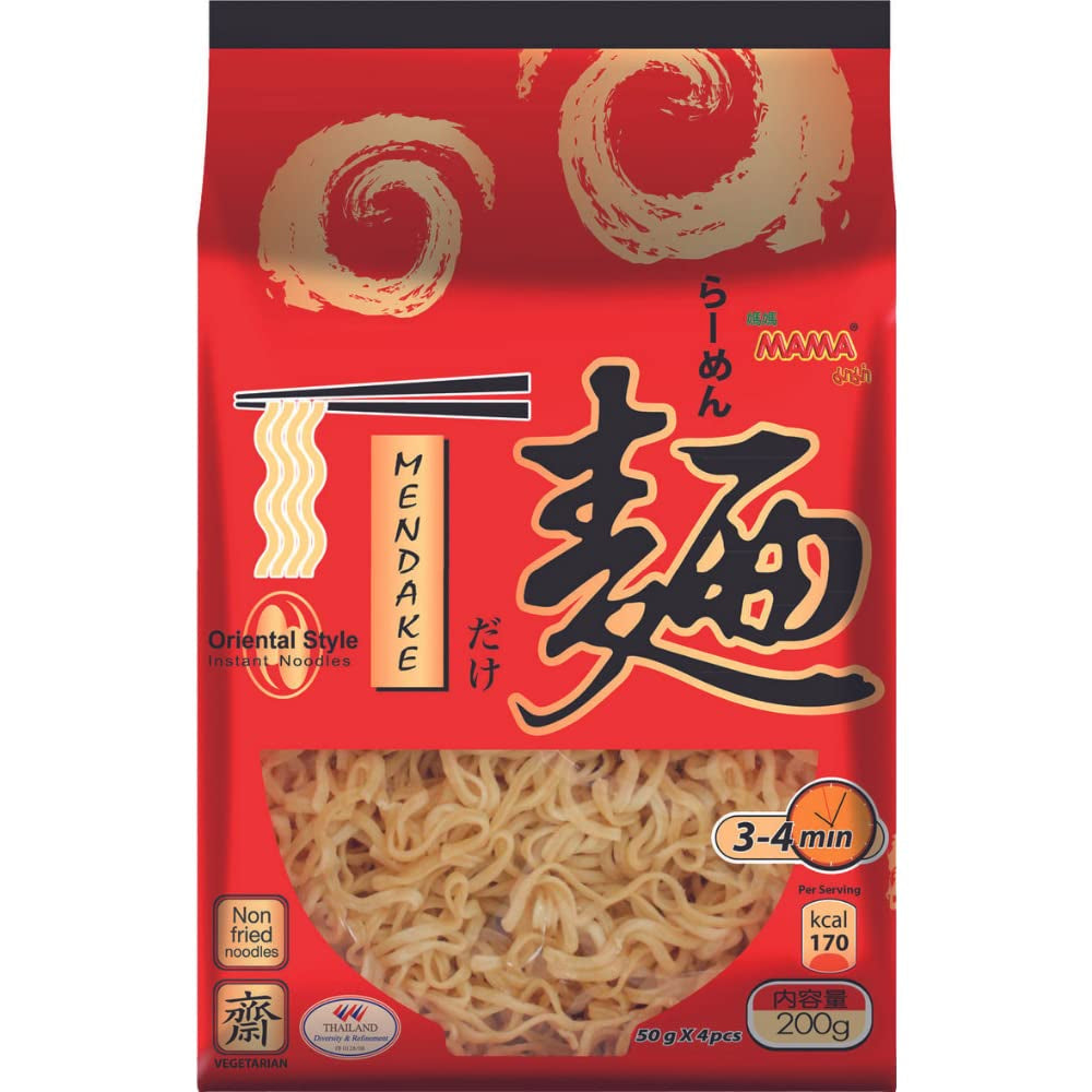 MAMA - Tăiței în stil oriental Mendake - Pachet multiplu (1 x 200 GR)