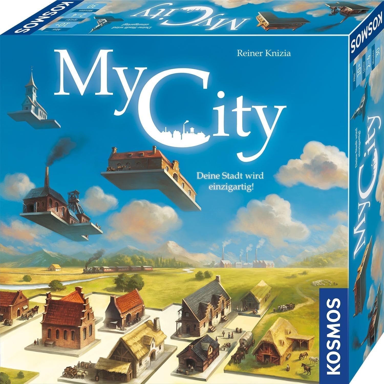 Kosmos 682224 My Island, joc Legacy cu 8 capitole, joc de societate pentru 2-4 jucători cu vârsta de 10 ani și peste, bazat pe succesul jocului My City (nominalizat pentru Jocul Anului 2021)